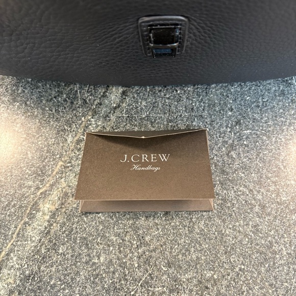 J. Crew Canyon Hobo Black Leather Bag - Picture 8 of 12